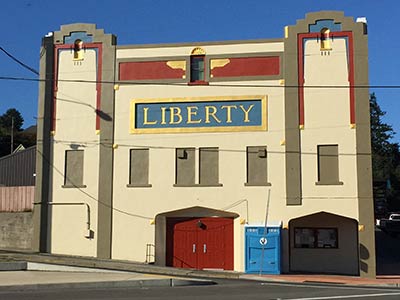 The Liberty Theatre on Oregon's Adventure Coast