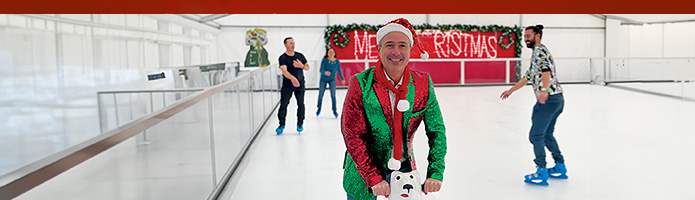 Ice Skating in North Bend, Oregon