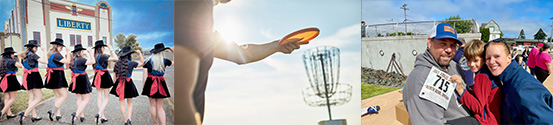 Opry, Fun Run, and Disc Golf! Oh My!