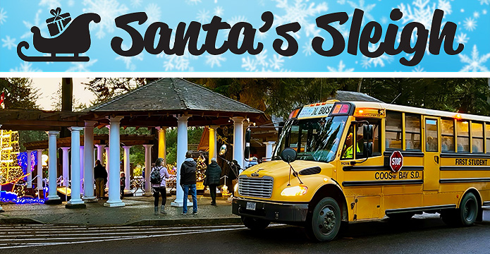 Holiday Lights Shuttle Bus Details header